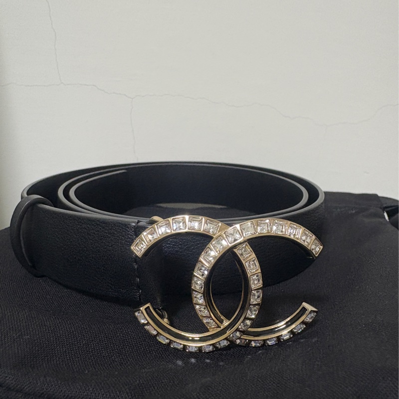 香奈兒 Chanel 皮帶 80公分 尺寸稀少 S-M可用-0