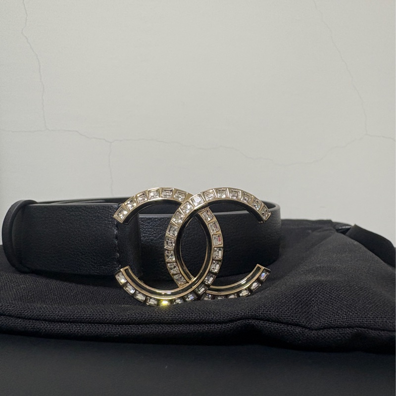 香奈兒 Chanel 皮帶 80公分 尺寸稀少 S-M可用-3