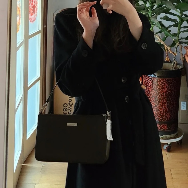 莉亞精品♡Burberry vintage腋下包 咖 二手-1