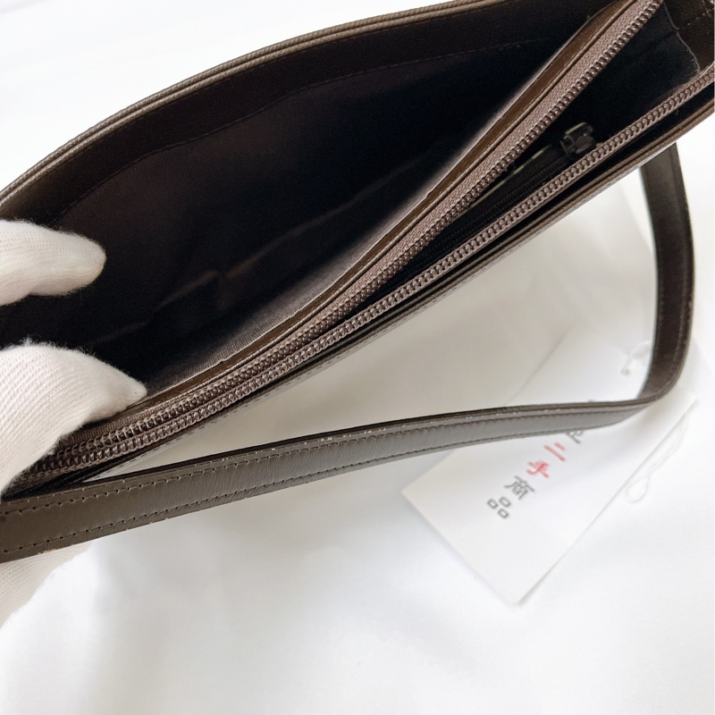 莉亞精品♡Burberry vintage腋下包 咖 二手-16