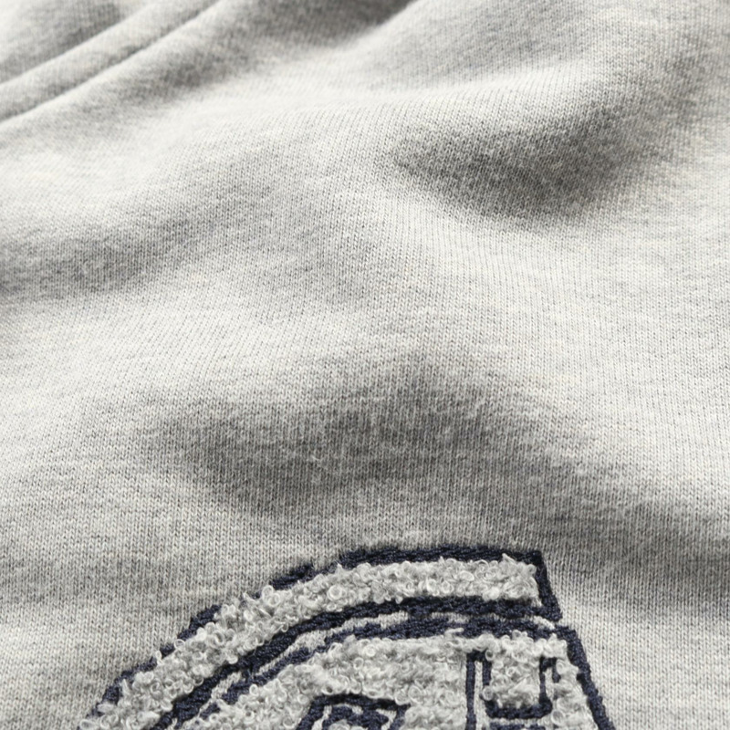 愛馬仕 Clou de Selle 連帽衫，M 碼，純棉，灰色，二手男士-4