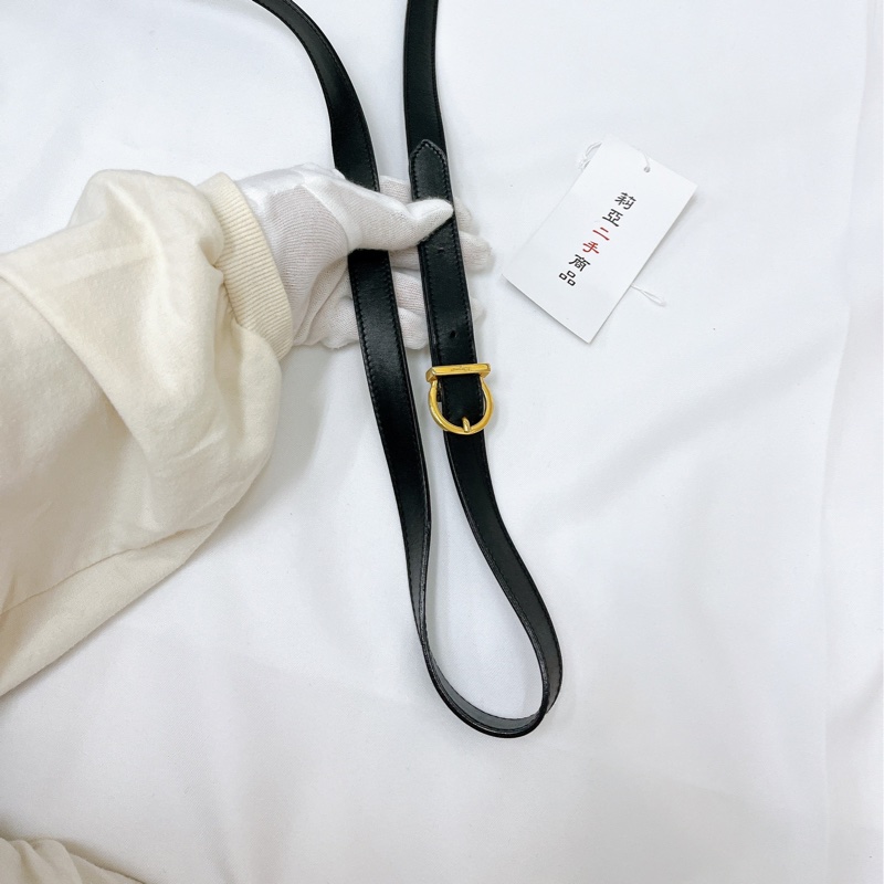 莉亞精品♡Ferragamo 學院包 黑 二手-18