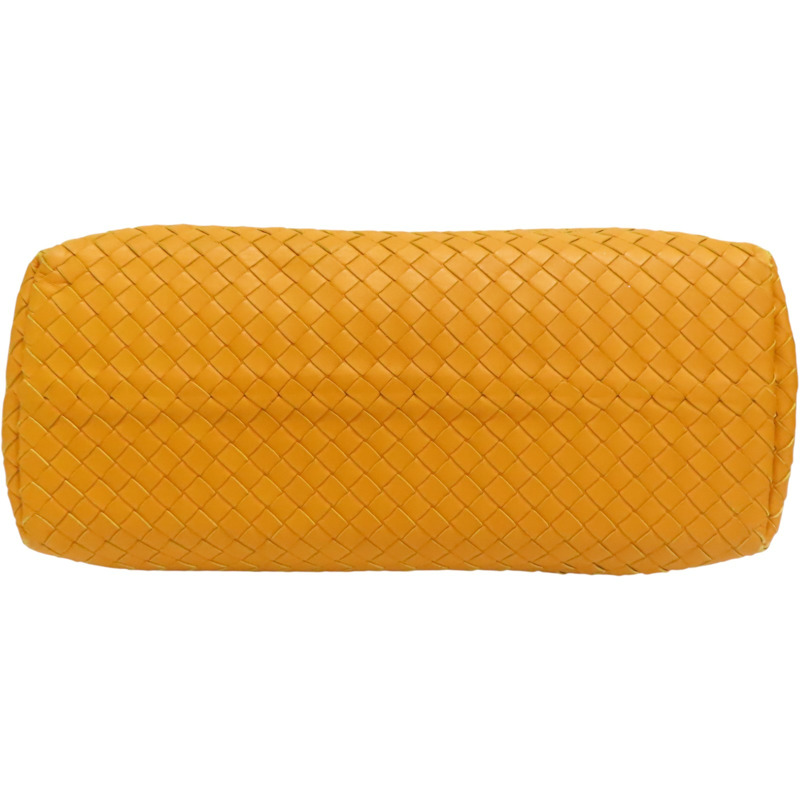 黃色 編織羊皮 Garda 肩背包【BOTTEGA VENETA BV 寶緹嘉】-3