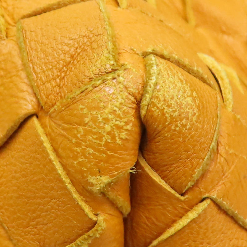 黃色 編織羊皮 Garda 肩背包【BOTTEGA VENETA BV 寶緹嘉】-12