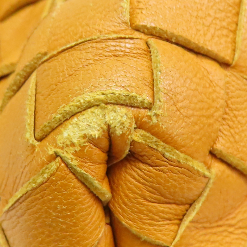 黃色 編織羊皮 Garda 肩背包【BOTTEGA VENETA BV 寶緹嘉】-13