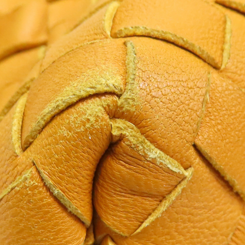 黃色 編織羊皮 Garda 肩背包【BOTTEGA VENETA BV 寶緹嘉】-15