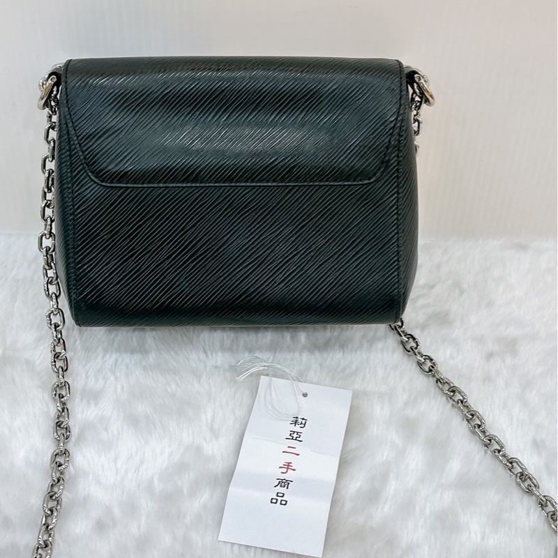莉亞精品♡ LV Twist黑銀水波紋鏈條包 二手美包-3
