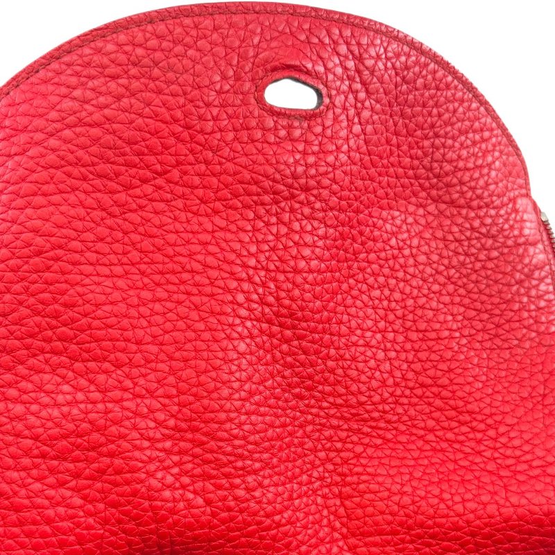 ［2938］ 愛馬仕 Hermès Lindy 30 國旗紅 手提包  EP皮  銀扣-16