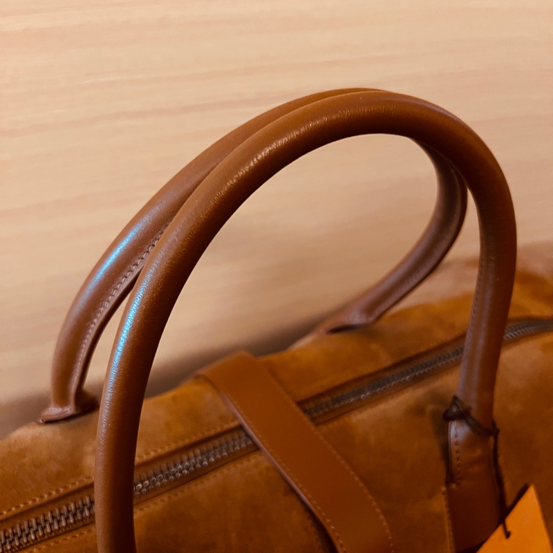 Tod’s 麂皮質感牛皮拼接手提/斜背兩用托特包-5