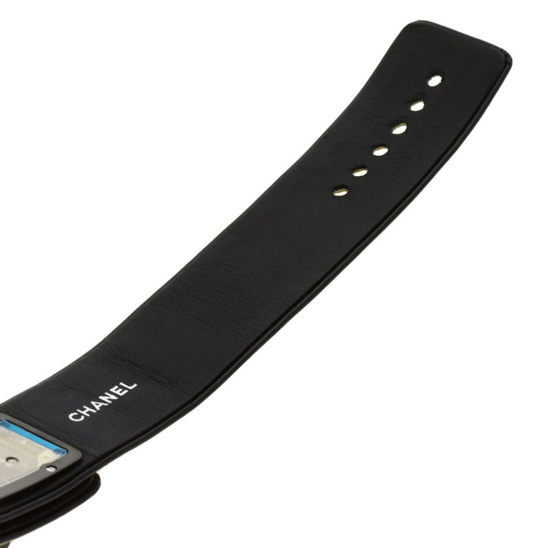 香奈兒 H7945 Code Coco Cyber Gold 女士腕錶,精鋼和皮革錶帶,鑲嵌 1 顆鑽石-11