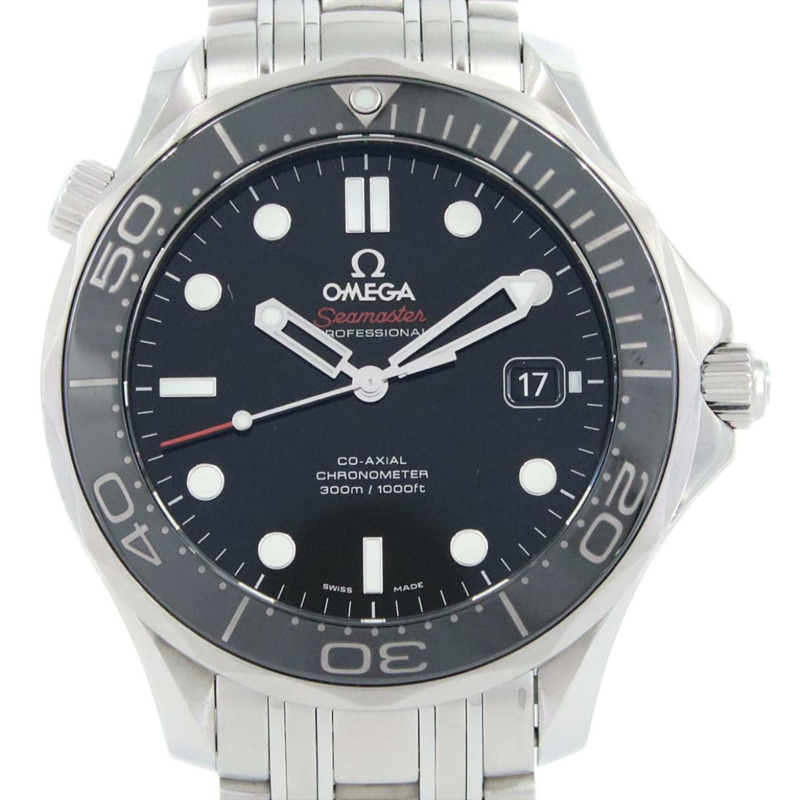 歐米茄海馬系列專業潛水錶 212.30.41.20.01.003 不鏽鋼自動腕錶-0