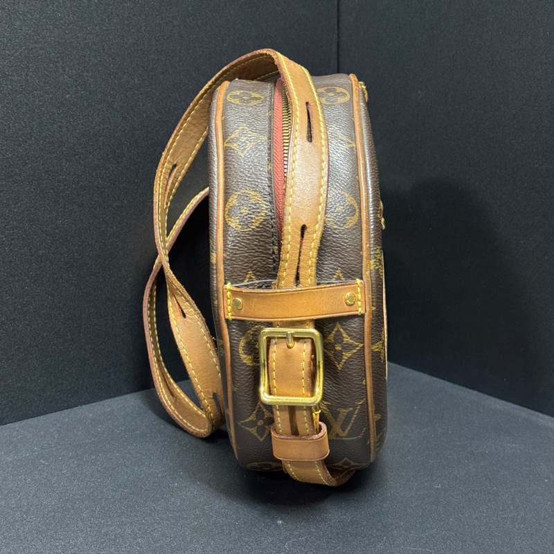 (甜美出眾💕)LV M52294 經典老花 圓餅包 專櫃13萬多!-9