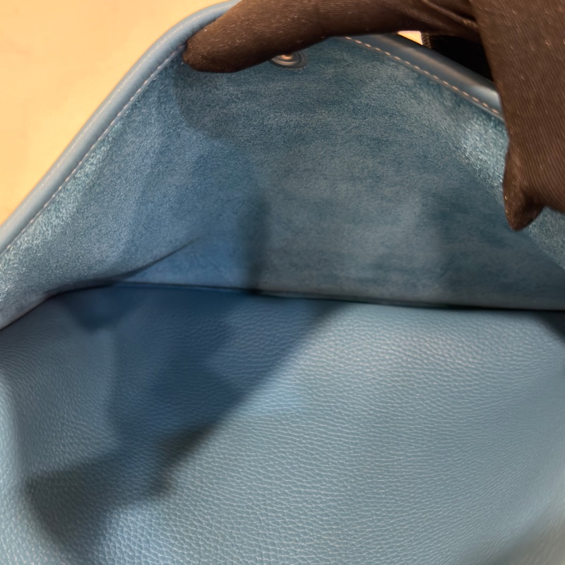 #全網最低💰 #99新閒置 愛馬仕牛仔藍Evelyn29斜挎包-10