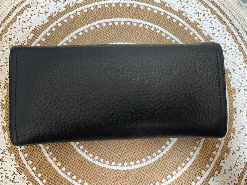 🔥閒置出清🔥Prada 黑金荔枝牛皮長夾-6