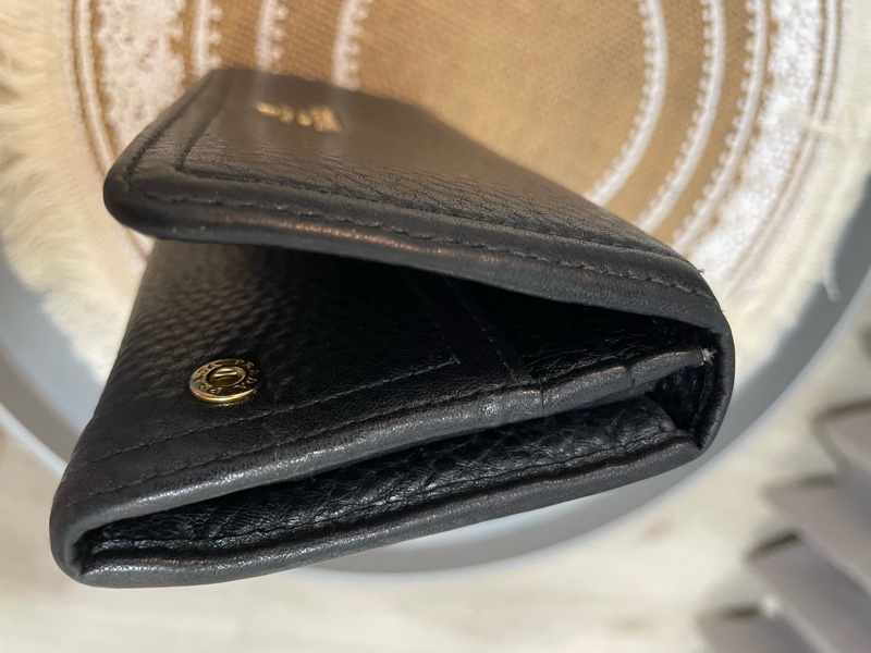 🔥閒置出清🔥Prada 黑金荔枝牛皮長夾-7