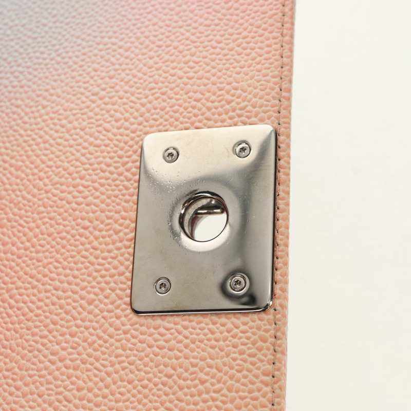 【日本直送】香奈兒 (CHANEL) Boy Chanel 鏈條肩背包，魚子醬紋皮革，彩虹色 CC 標誌，正品編號 153621SAM-20