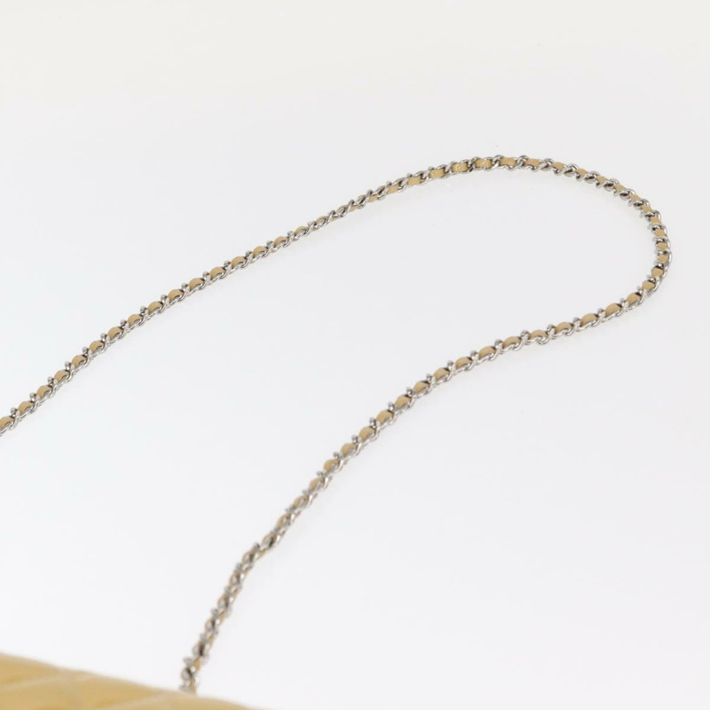 【日本直送】香奈兒 Matelasse 17 鏈條肩背包 琺瑯金 CC Auth 154061-13