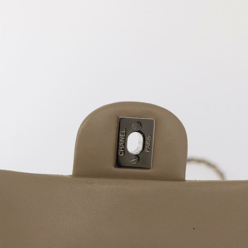 【日本直送】香奈兒 Matelasse 17 鏈條肩背包 琺瑯金 CC Auth 154061-19