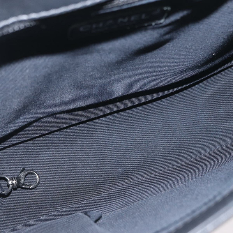 【日本直送】香奈兒 (CHANEL) Boy Chanel 鏈條肩背包，羊皮材質，黑色，CC 標誌，正品編號 154052SAM-9