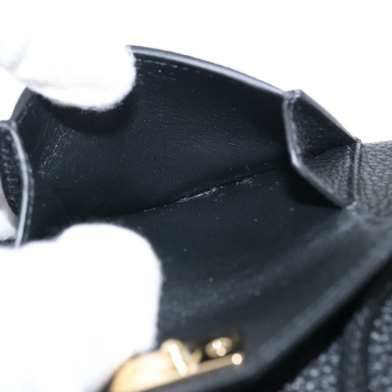 【日本直送】Salvatore Ferragamo Gancini 皮革雙肩包 黑色 金色 正品 154075SM-29