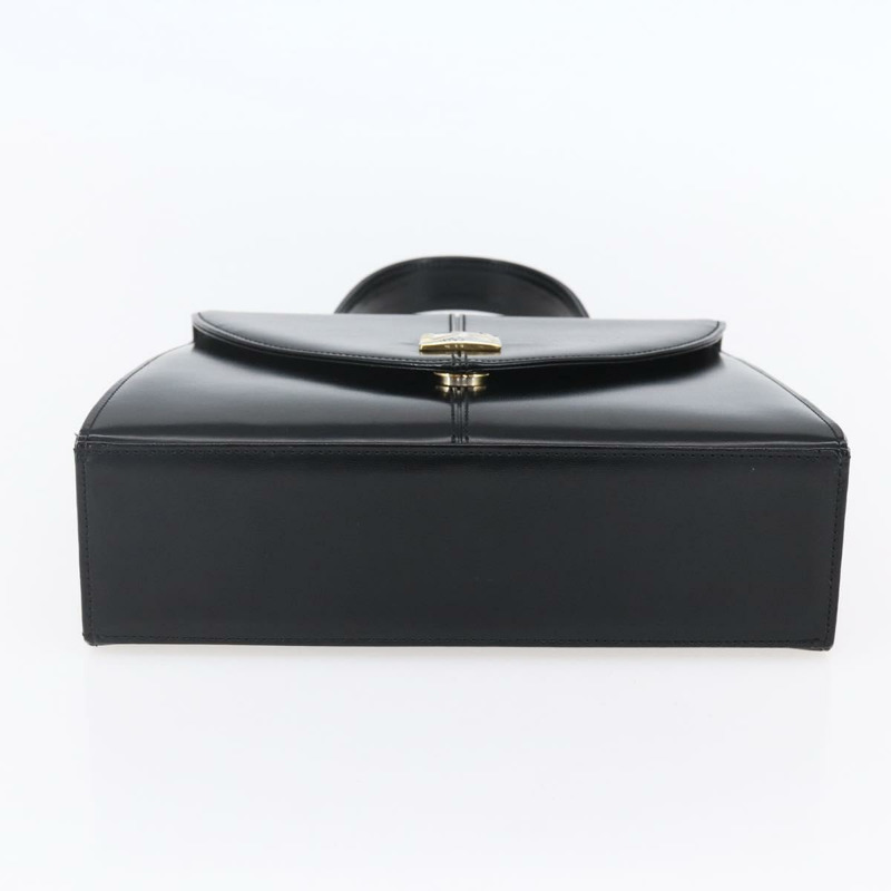 【日本直送】SAINT LAURENT 手提包 皮革 黑色 金色 正品 148624V-4