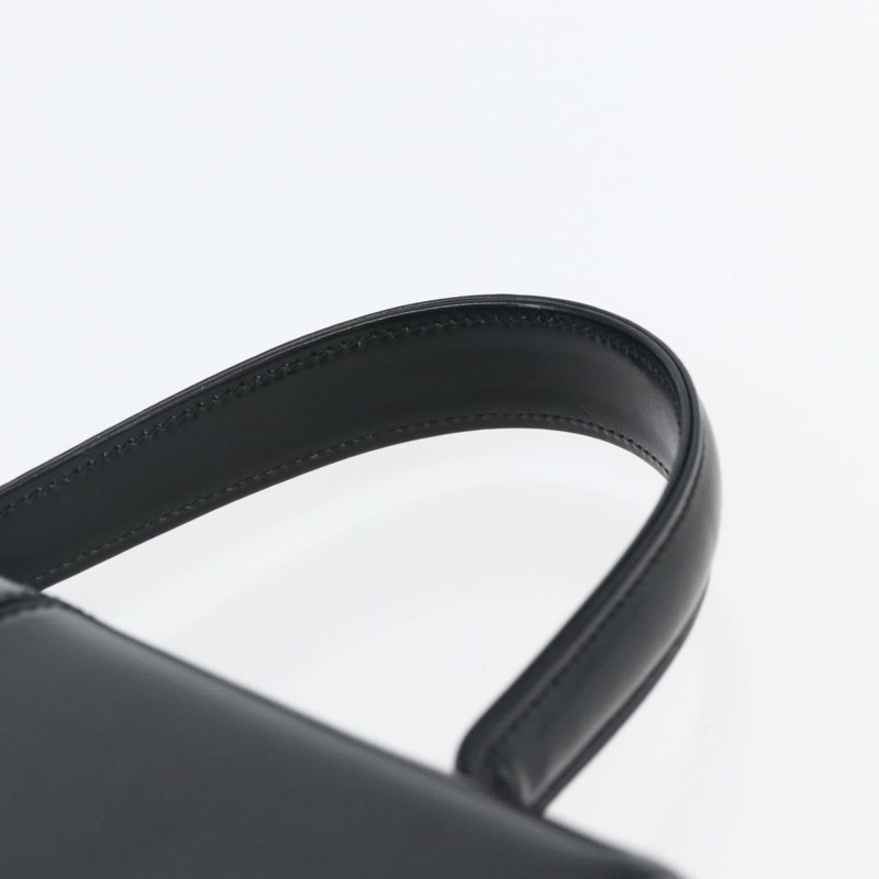 【日本直送】SAINT LAURENT 手提包 皮革 黑色 金色 正品 148624V-7