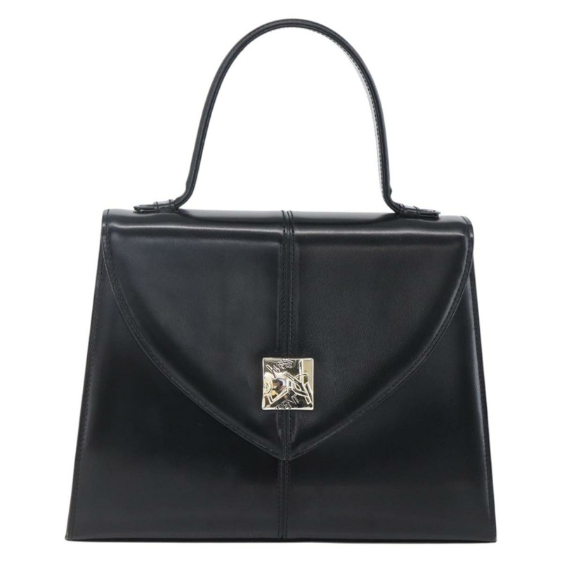 【日本直送】SAINT LAURENT 手提包 皮革 黑色 金色 正品 148624V-12