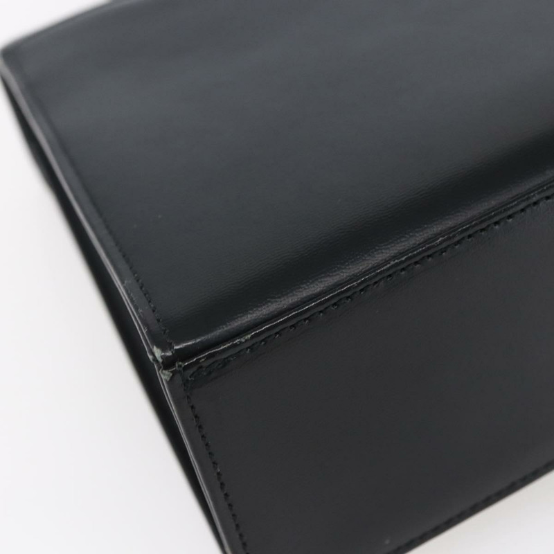 【日本直送】SAINT LAURENT 手提包 皮革 黑色 金色 正品 148624V-15