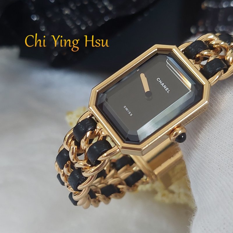 Chanel H0001 🎀實品拍照🎀香奈兒首映系列premiere手錶M尺寸~二手-0