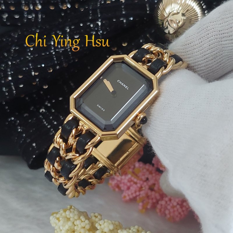 Chanel H0001 🎀實品拍照🎀香奈兒首映系列premiere手錶M尺寸~二手-3