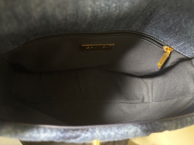 Chanel 丹寧牛仔19bag-4