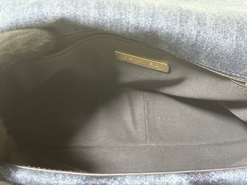 Chanel 丹寧牛仔19bag-7