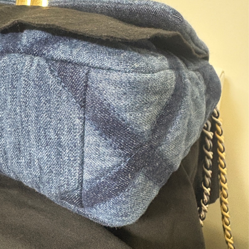 Chanel 丹寧牛仔19bag-8