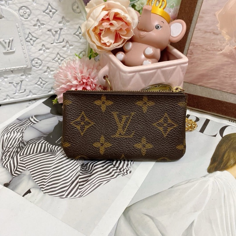 LV M62650 鑰匙零錢包🏅-3