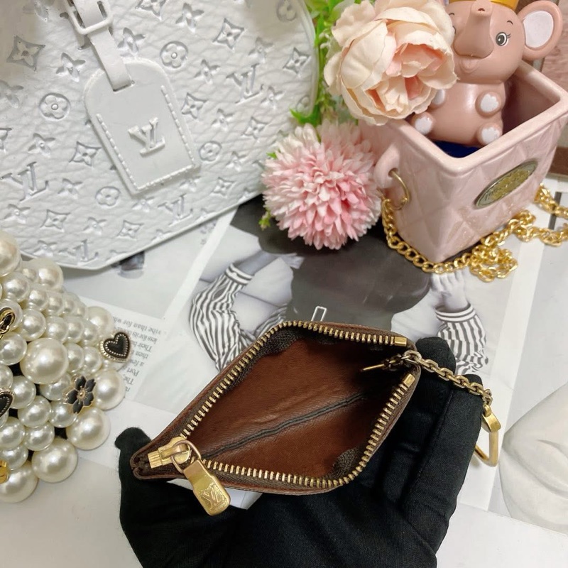 LV M62650 鑰匙零錢包🏅-19