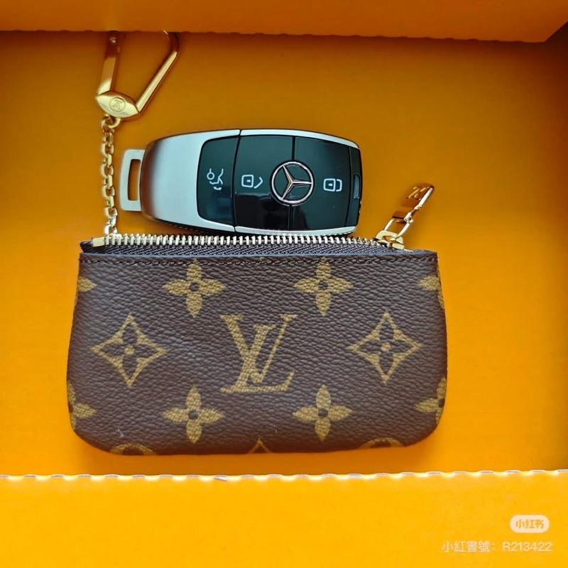 LV M62650 鑰匙零錢包🏅-23