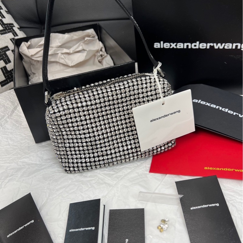 Alexander Wang heiress 水鑽包15.5*10 全新閒置配件塵袋盒子-2