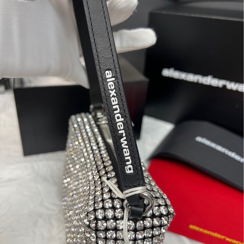 Alexander Wang heiress 水鑽包15.5*10 全新閒置配件塵袋盒子-4