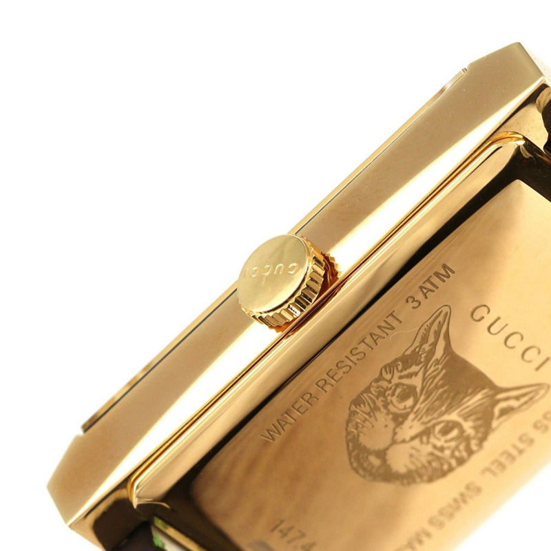 Gucci G Frame GP 147.4 YA147406 石英錶-3