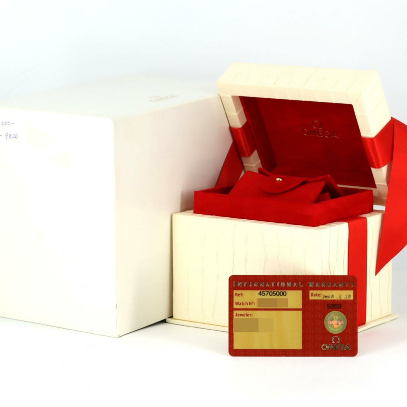 歐米茄碟飛系列 Prestige 4570.50 不鏽鋼石英錶-6