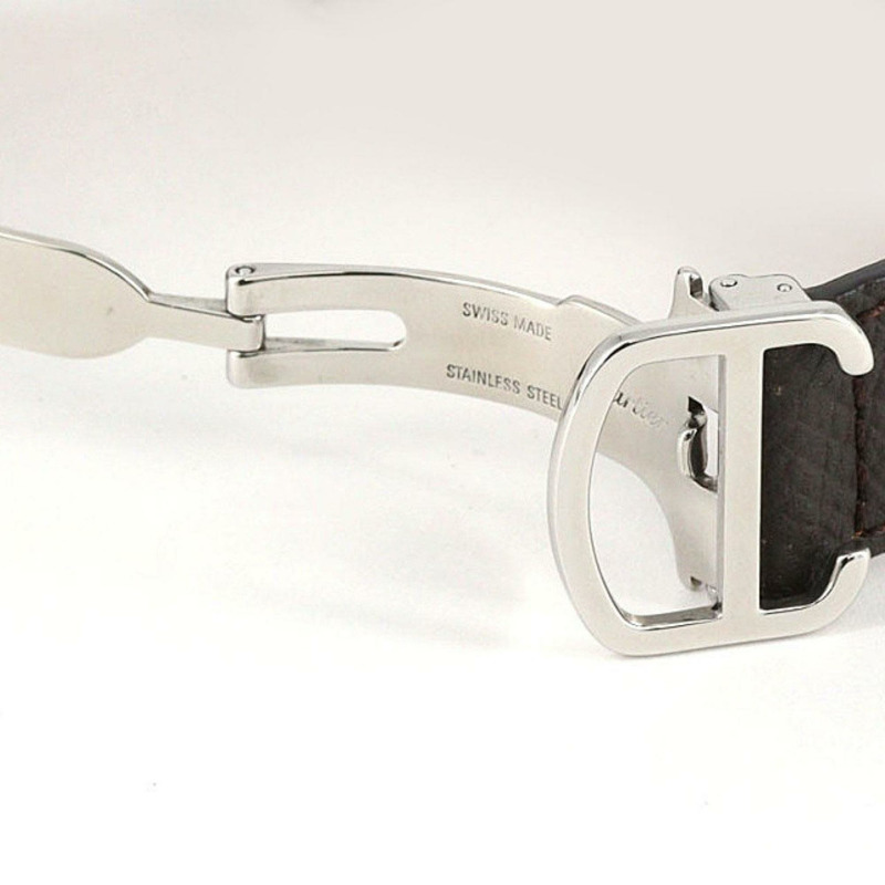 卡地亞 Tank Solo LM 獵豹錶盤 W5200016 精鋼石英腕錶-7