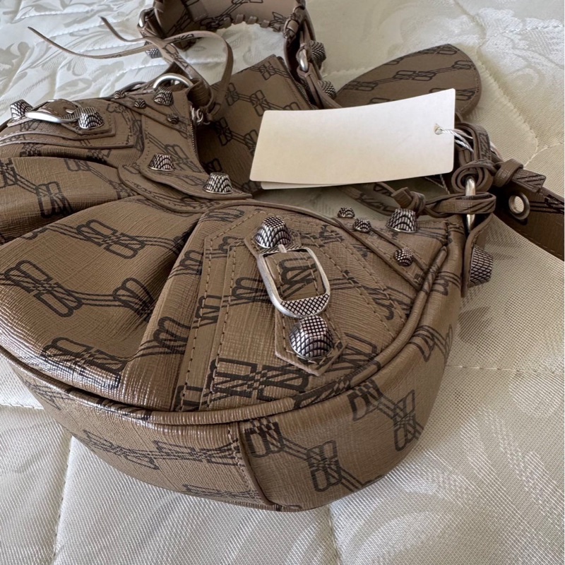 Balenciaga 老花機車包迷你 全新閒置配件塵袋-2