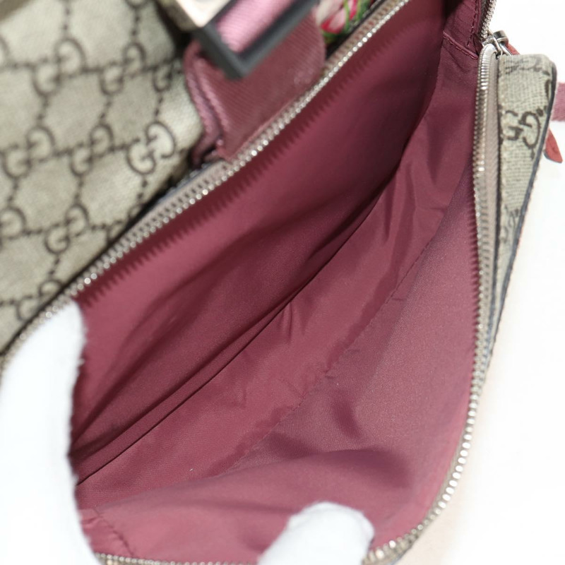 【日本直送】GUCCI GG Blooms 雙肩包 PVC 米色 銀色 405019 正品 152607A-21