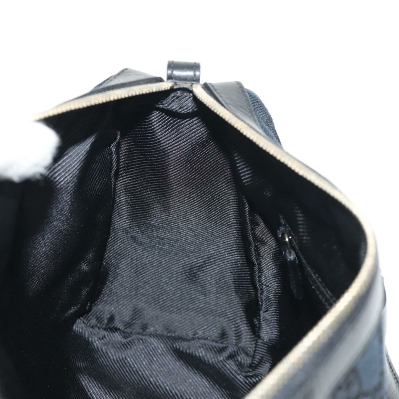 【日本直送】GUCCI GG帆布手提包 黑色 金色 000 0851 正品 am9595V-19