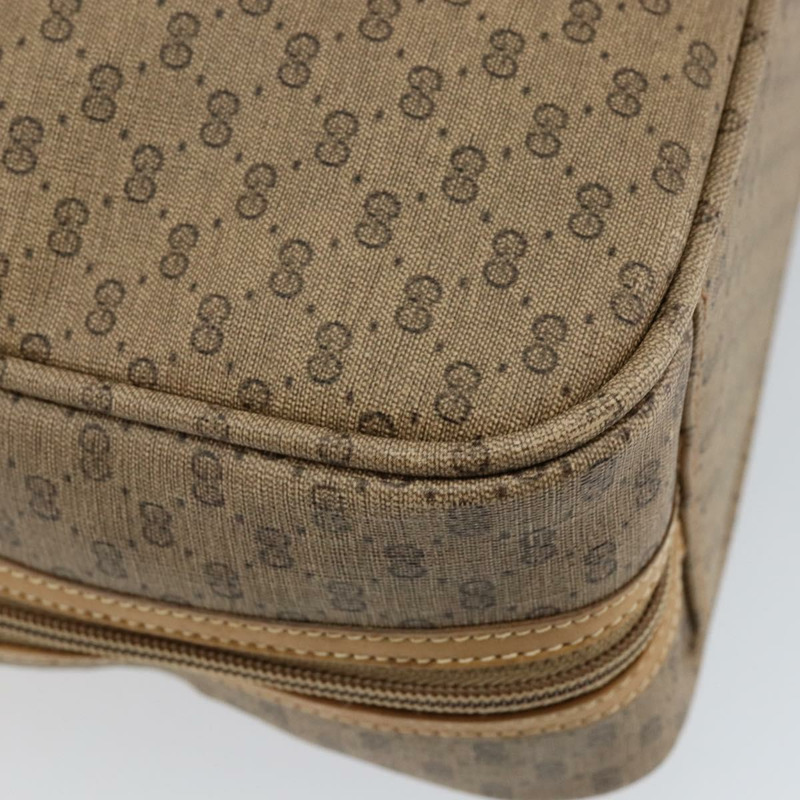 【日本直送】GUCCI Micro GG Supreme Web Sherry Line Bag PVC Beige 012 4864 39 Auth 152930-15