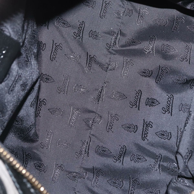 【日本直送】GUCCI Histeria 手提包 麂皮 黑色 金色 186235 正品 153859-10