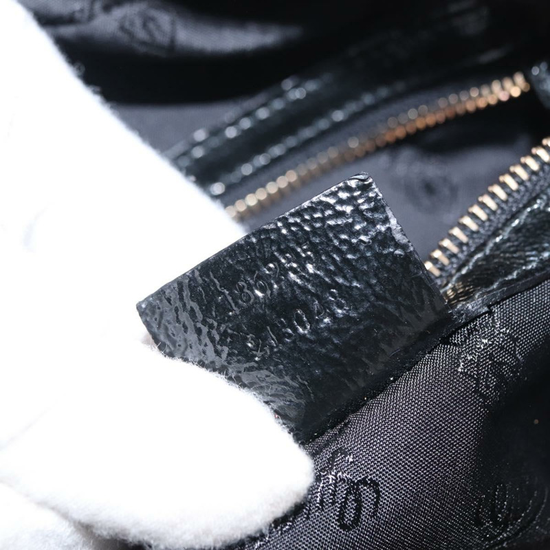 【日本直送】GUCCI Histeria 手提包 麂皮 黑色 金色 186235 正品 153859-11