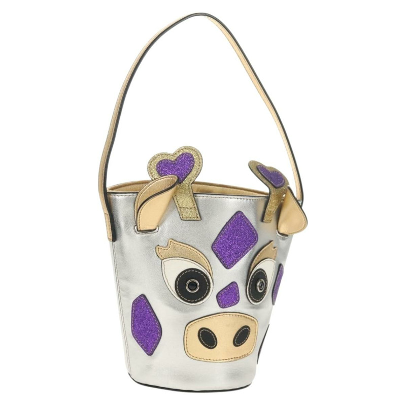 【日本直送】GUCCI 銀色真皮手提包 正品 153926M-0