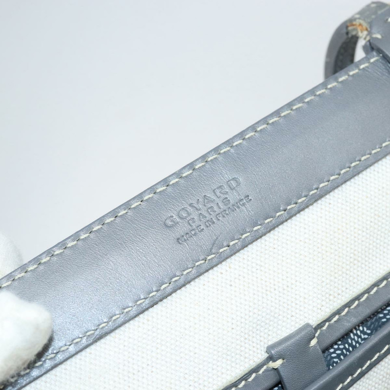 【日本直送】GOYARD 人字紋 Belcious PM 手袋 PVC 皮革灰正品 ep12155-20