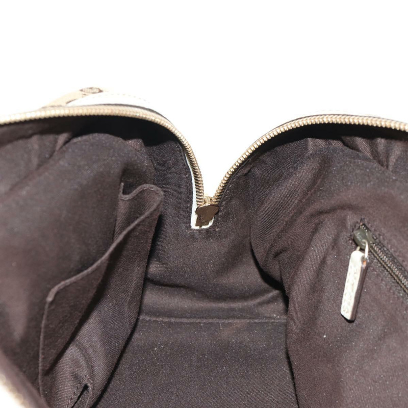 【日本直送】GUCCI Pretty GG帆布織帶雪莉系列手提包 米色/金色 161720 正品 yk19624V-22